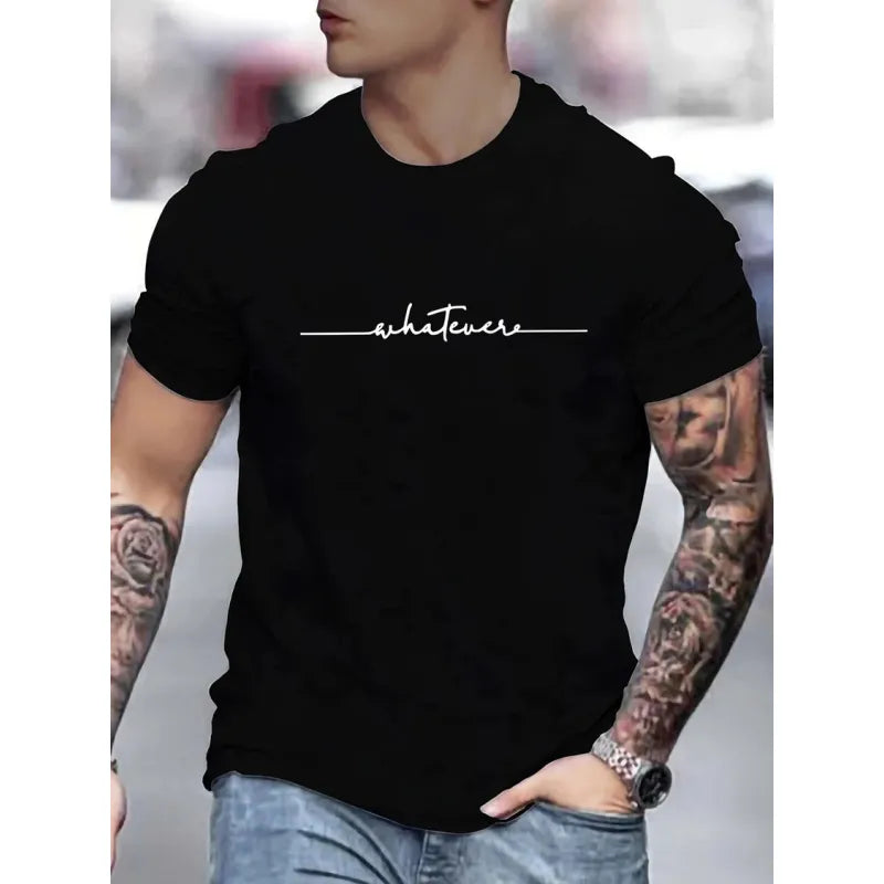 Lässiges Herren T-Shirt – Bequem mit Rundhalsausschnitt