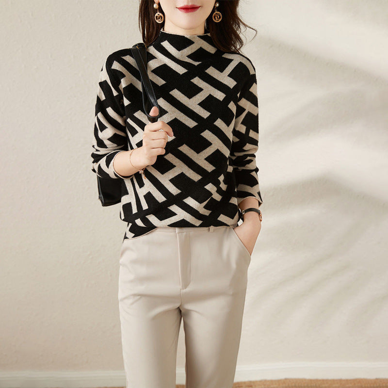 Eleganter warmer Strickpullover | Abigail