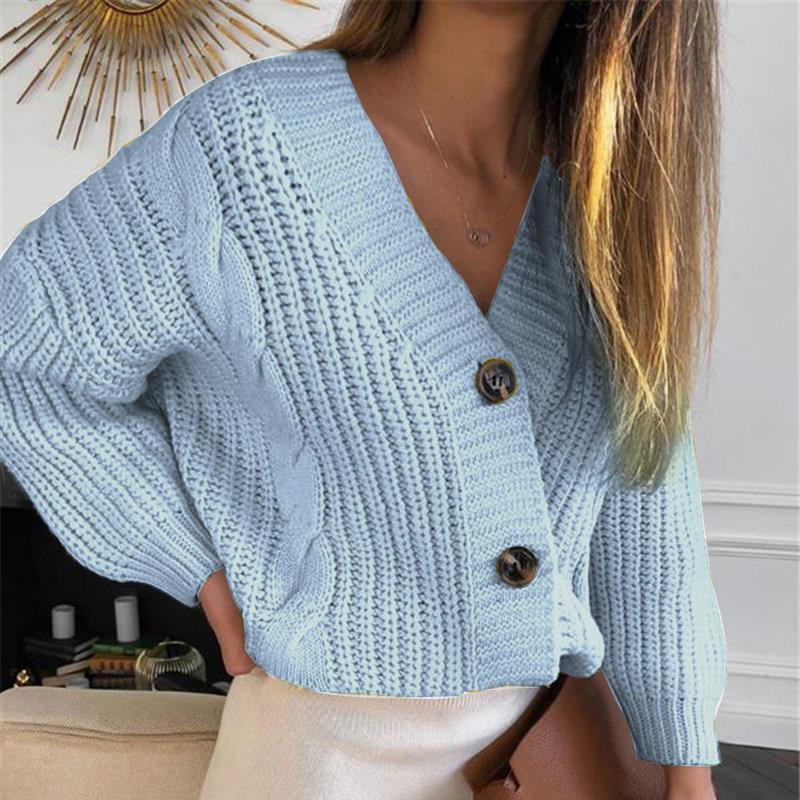 Button-Up Cardigan für Damen – Gemütliche und Stilvolle Strickmode | Sadie