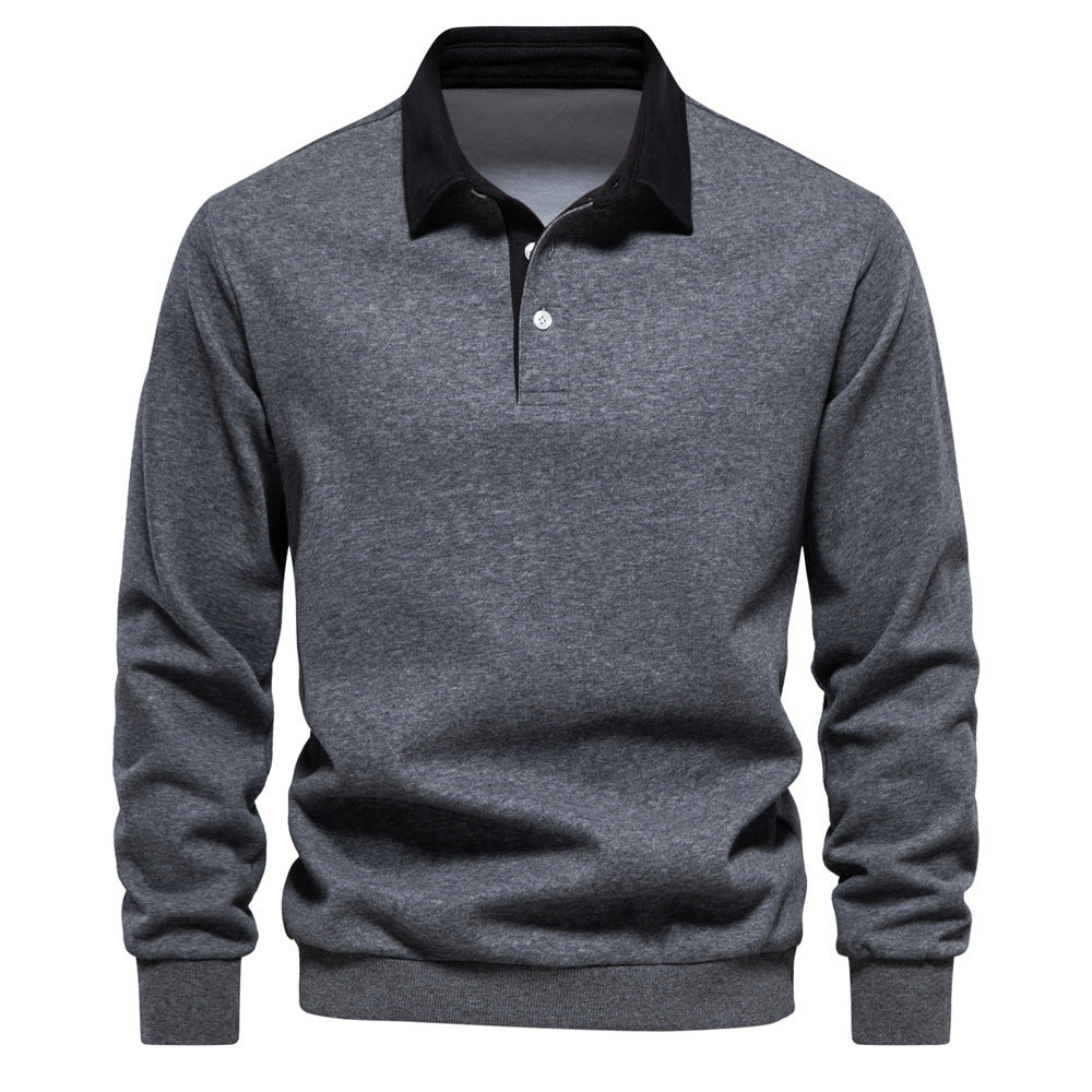 Eleganter Polo-Pullover langärmelig für Herren | Albert