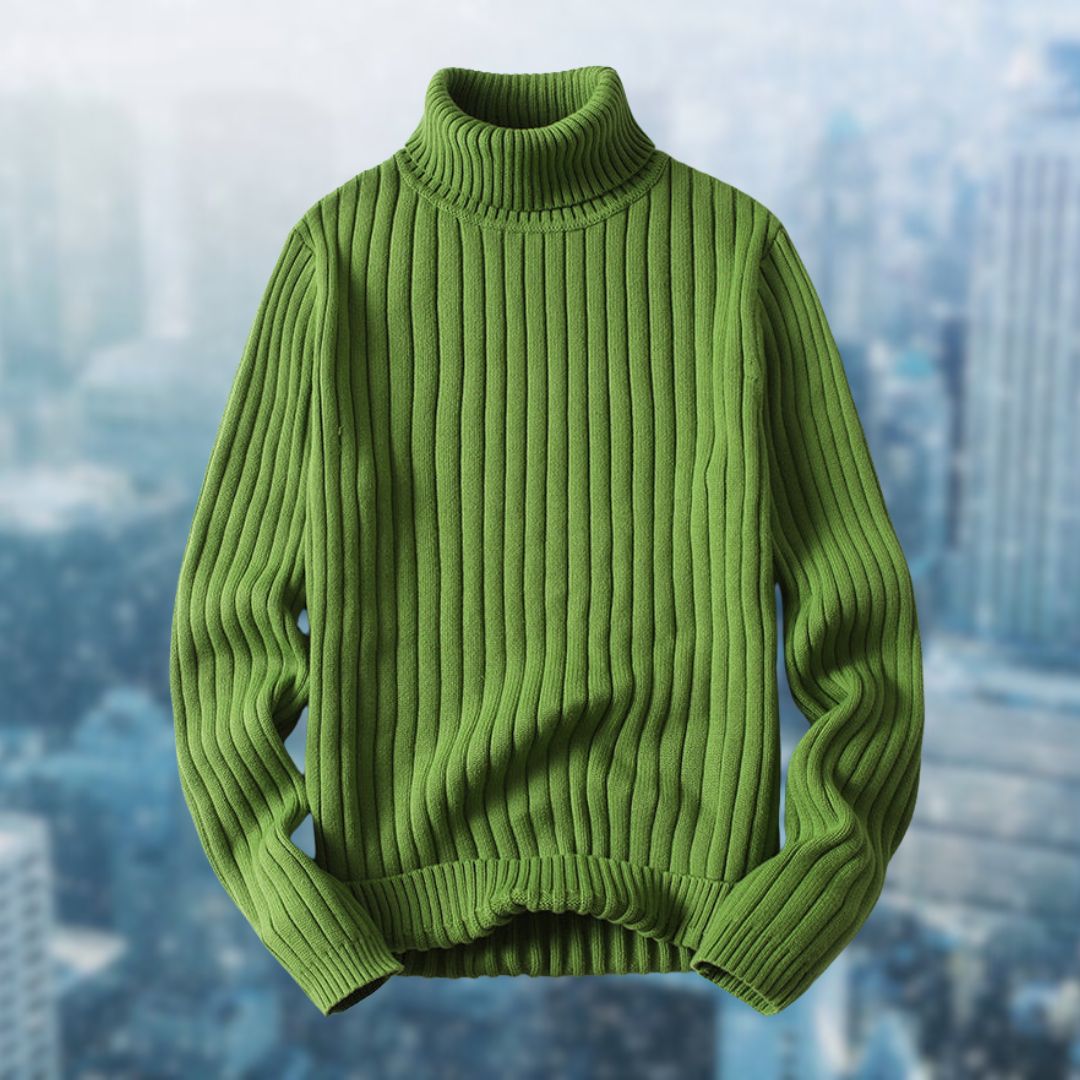 Stilvoller Herren-Rollkragenpullover | Charles