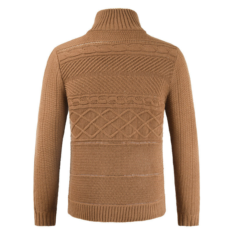 Klassischer Herren-Zipper-Kardigan Pullover | Reynold