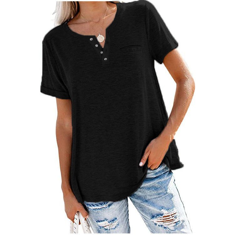 Lockeres T-Shirt für Damen