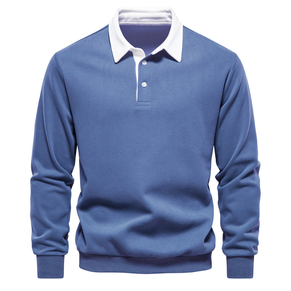 Eleganter Polo-Pullover langärmelig für Herren | Albert