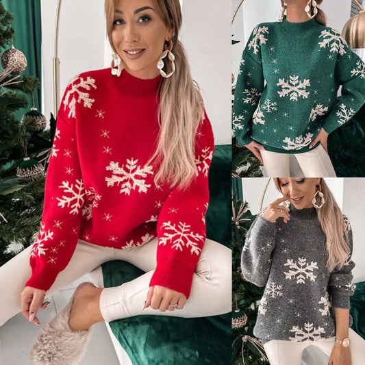 Eleganter Damen-Weihnachtspullover | Esmeralda