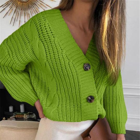 Button-Up Cardigan für Damen – Gemütliche und Stilvolle Strickmode | Sadie