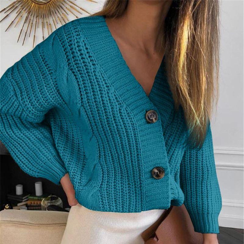 Button-Up Cardigan für Damen – Gemütliche und Stilvolle Strickmode | Sadie