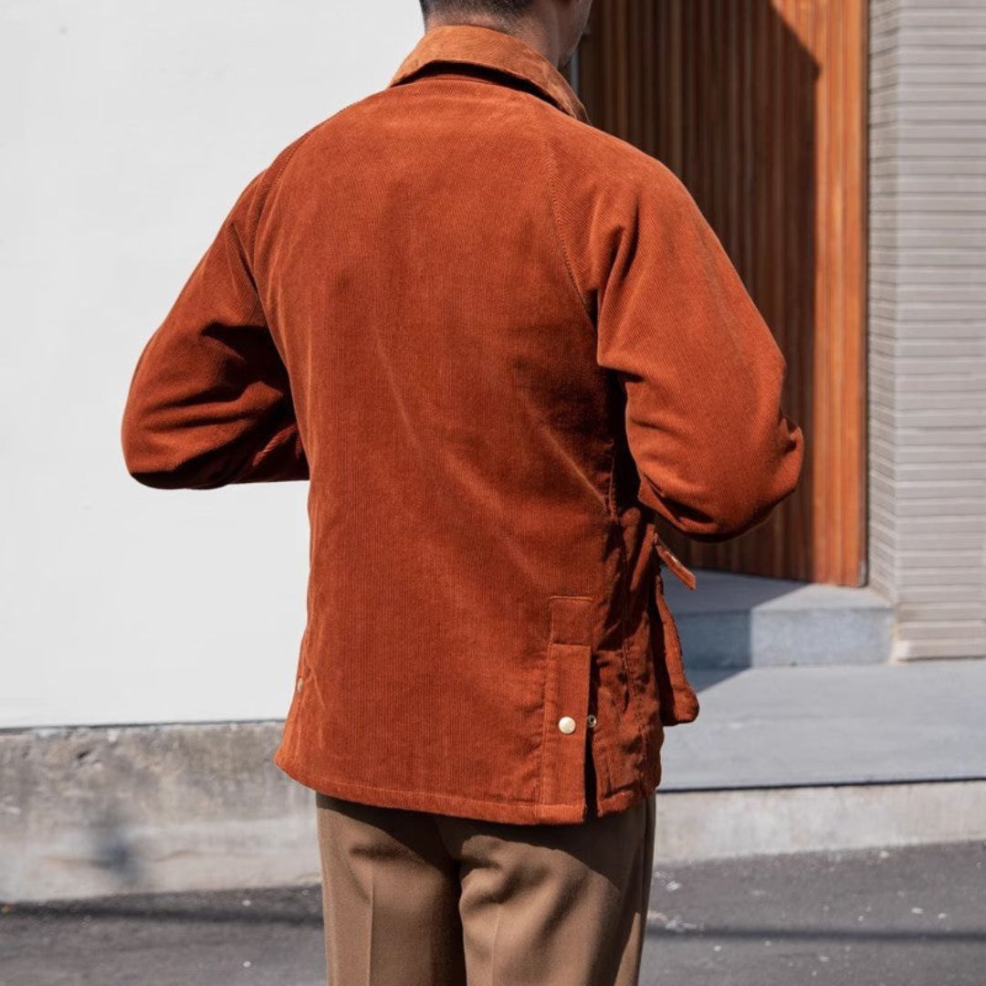 Vintage Herren-Cordjacke mit Mehreren Taschen | Mark