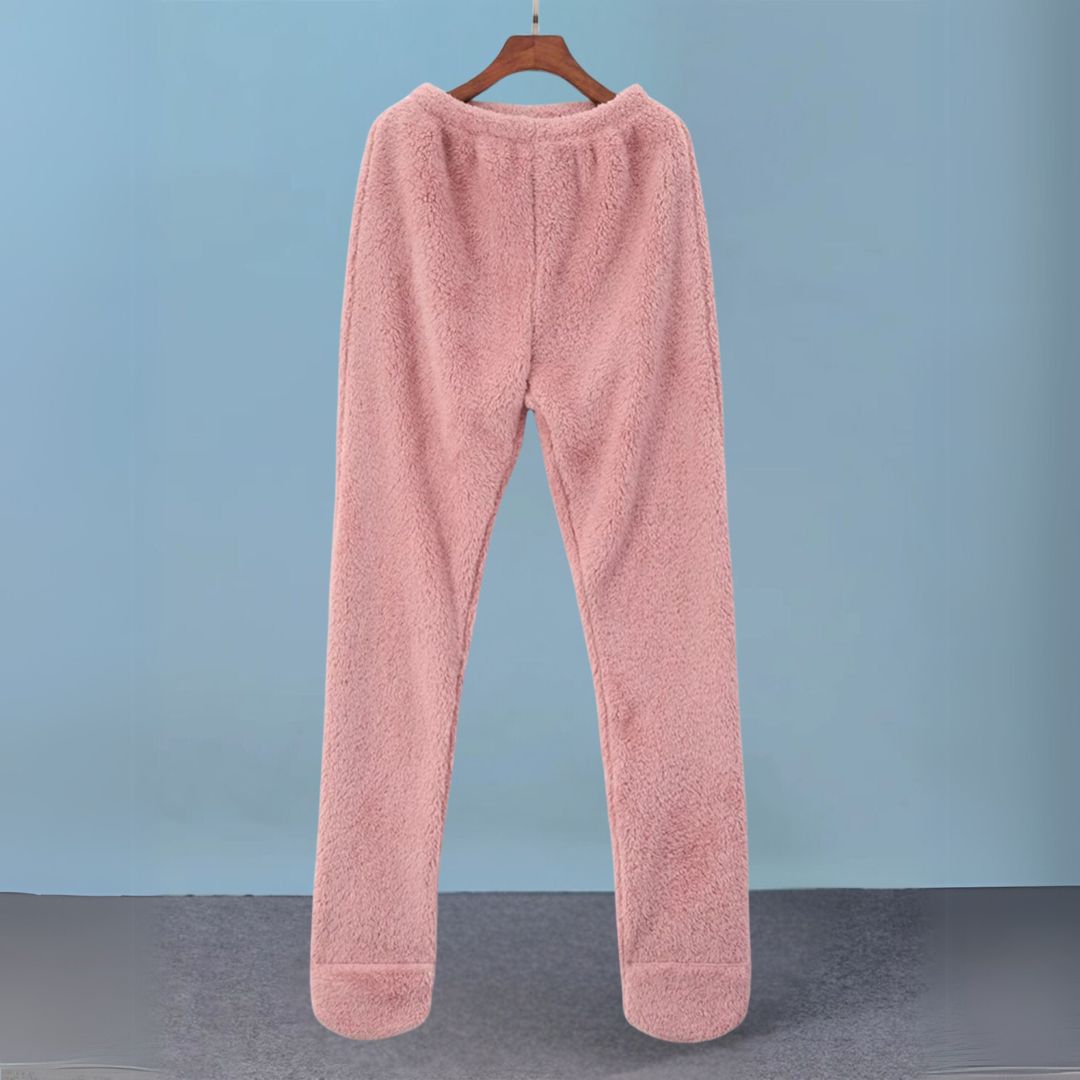 Gemütlicher Damen-Winter-Fleece-Pyjama | Chloe