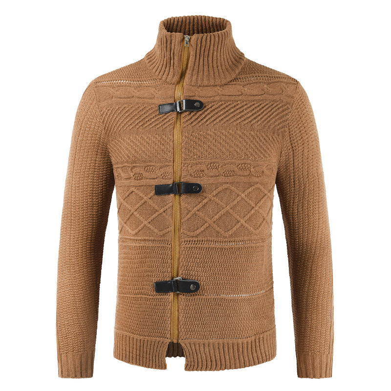 Klassischer Herren-Zipper-Kardigan Pullover | Reynold