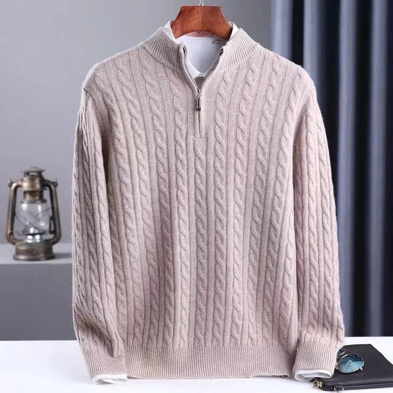 Gemütlicher Strickpullover im Twisted-Style für Herren | Levi