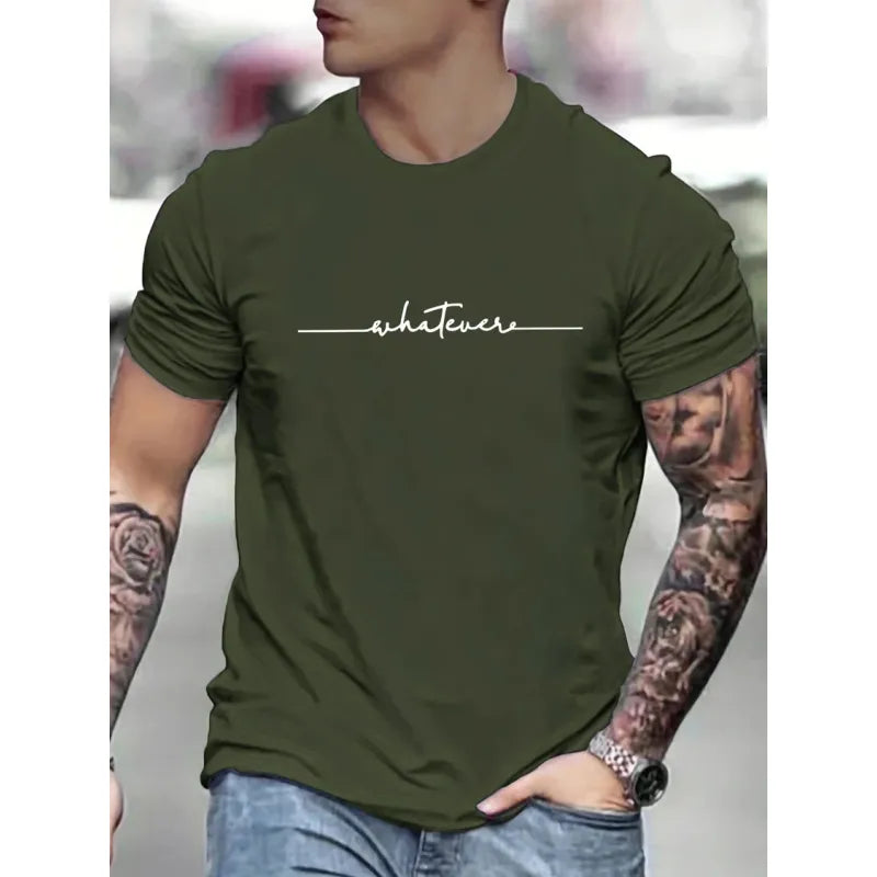 Lässiges Herren T-Shirt – Bequem mit Rundhalsausschnitt