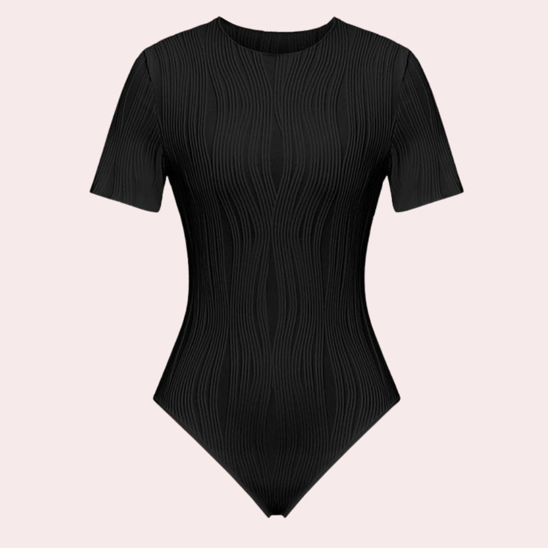 Slim-Fit Kurzarm-Body für Damen | Melody