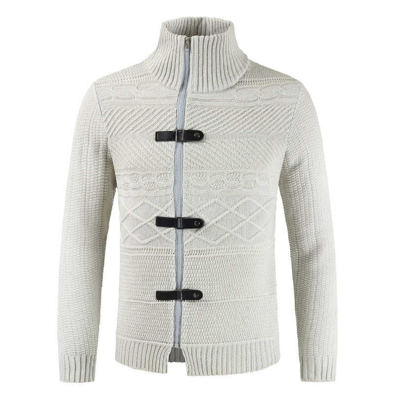 Klassischer Herren-Zipper-Kardigan Pullover | Reynold