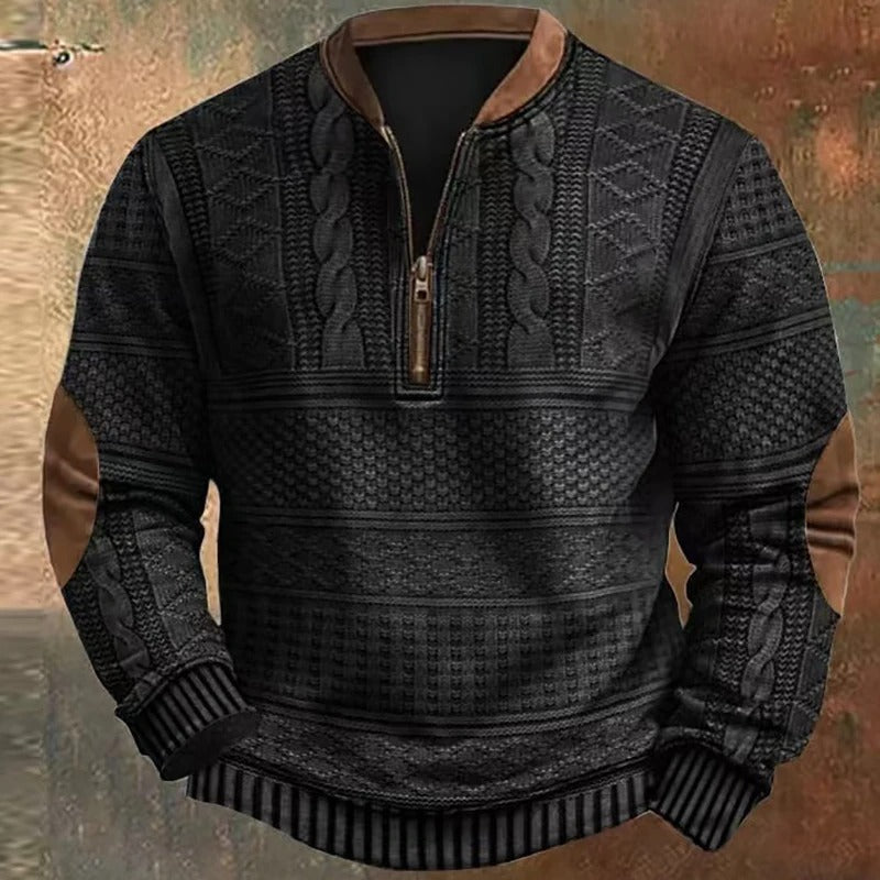 Stylischer Retro Pullover für Herren