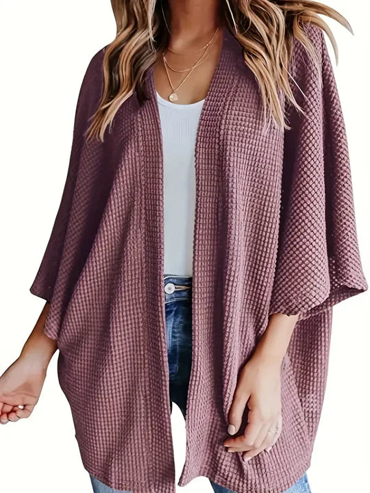 Bequemer langer Cardigan für Damen