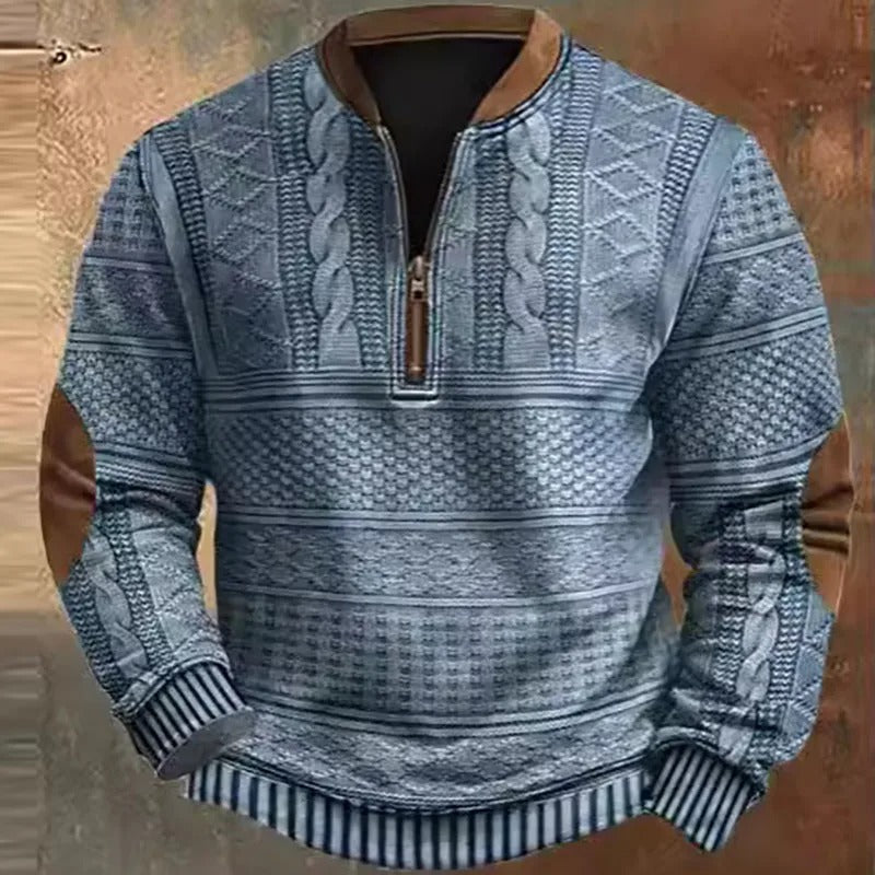 Stylischer Retro Pullover für Herren