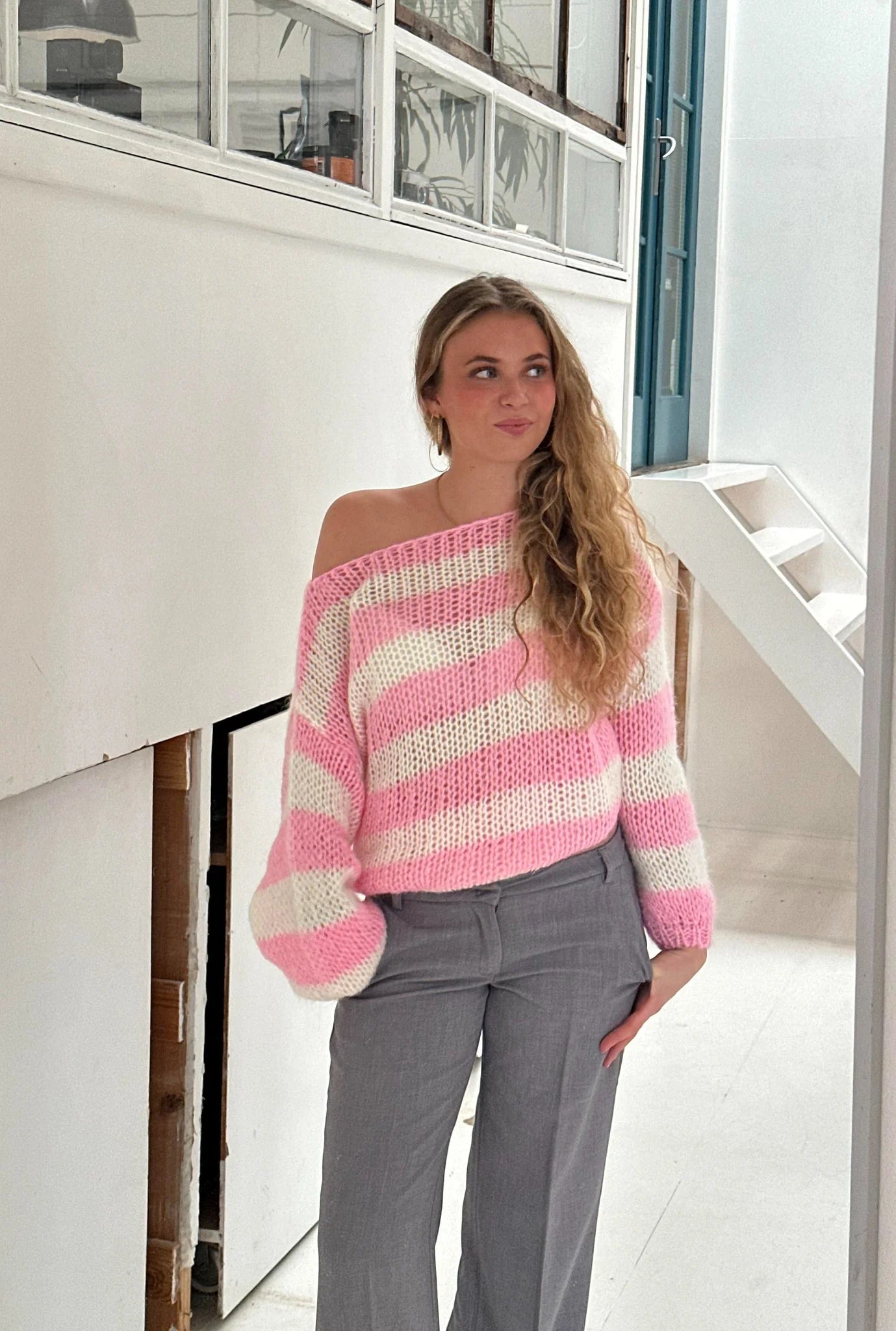 Weicher Strickpullover für Damen