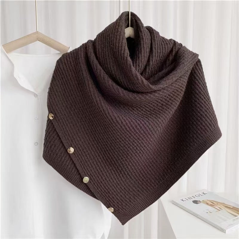 Stilvoller Strick-Poncho und Schal-Wrap – Elegant und Gemütlich | Autumn