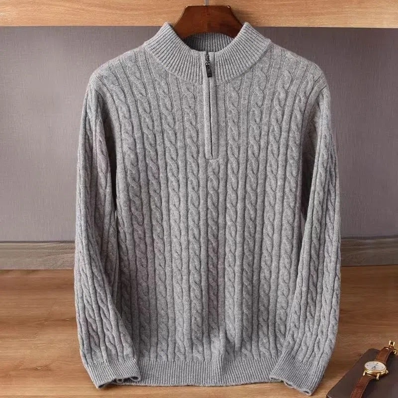 Gemütlicher Strickpullover im Twisted-Style für Herren | Levi