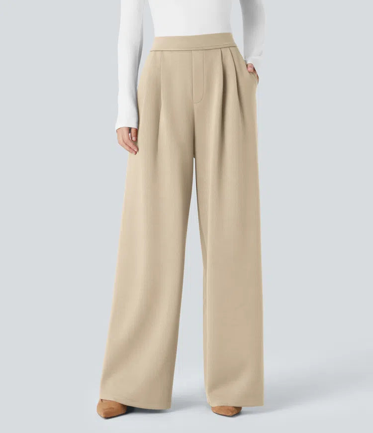 Lässige High-Waist-Hose für Damen