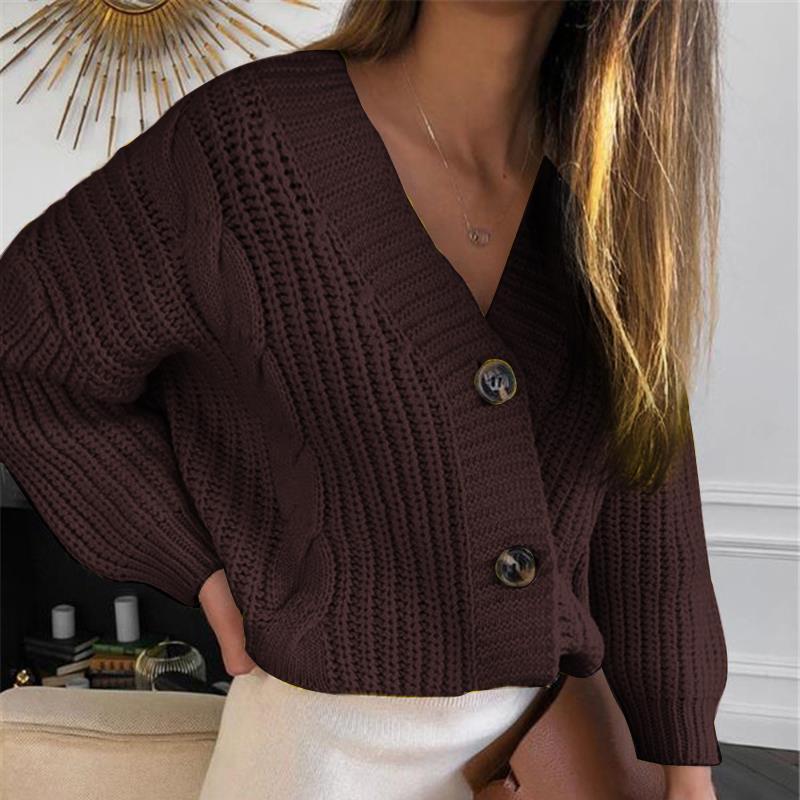 Button-Up Cardigan für Damen – Gemütliche und Stilvolle Strickmode | Sadie