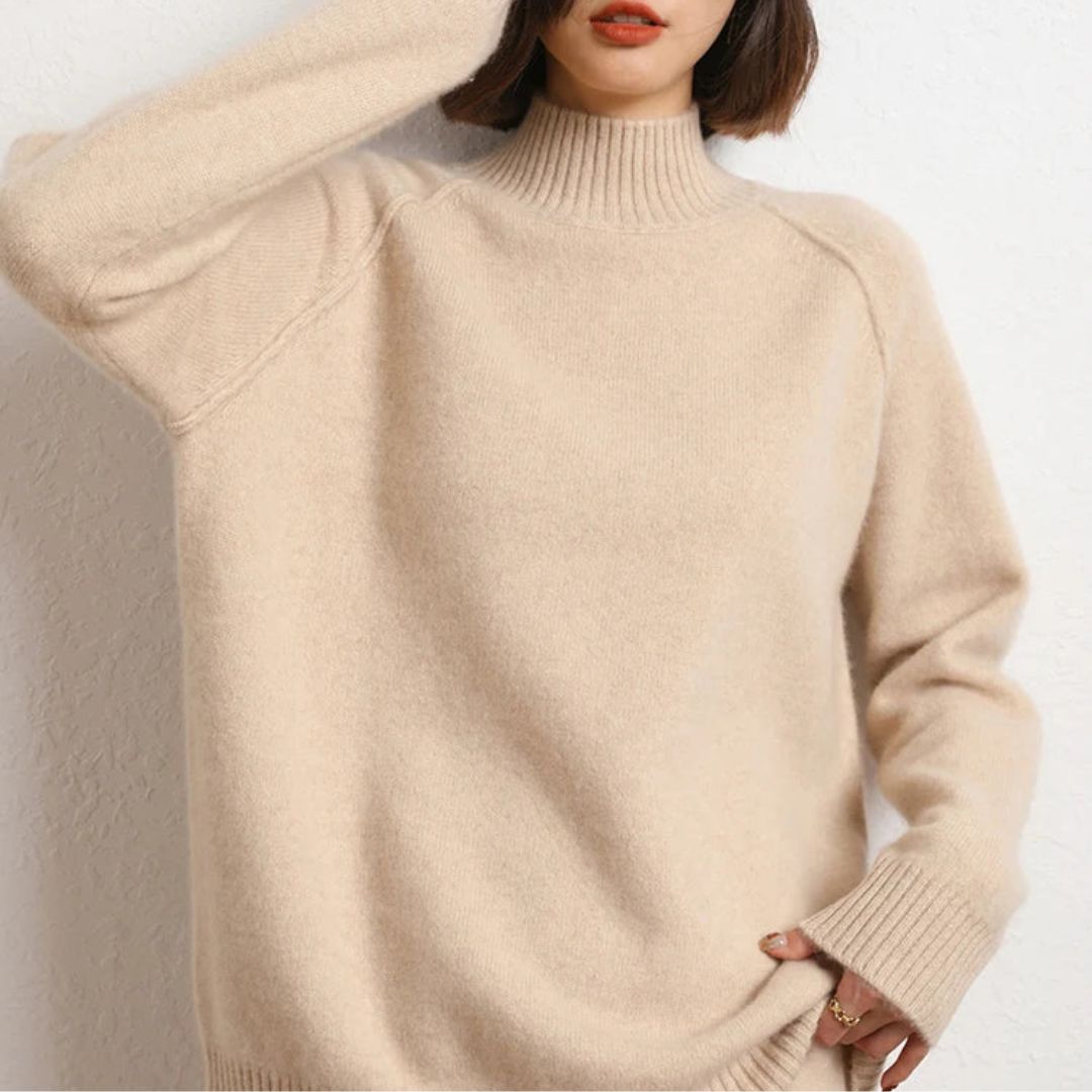 Luxuriös Weicher Strickpullover für Damen | Gaelle