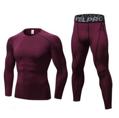 Kompressions-Trainingsanzug mit Shirt und Leggings für Herren | Erol