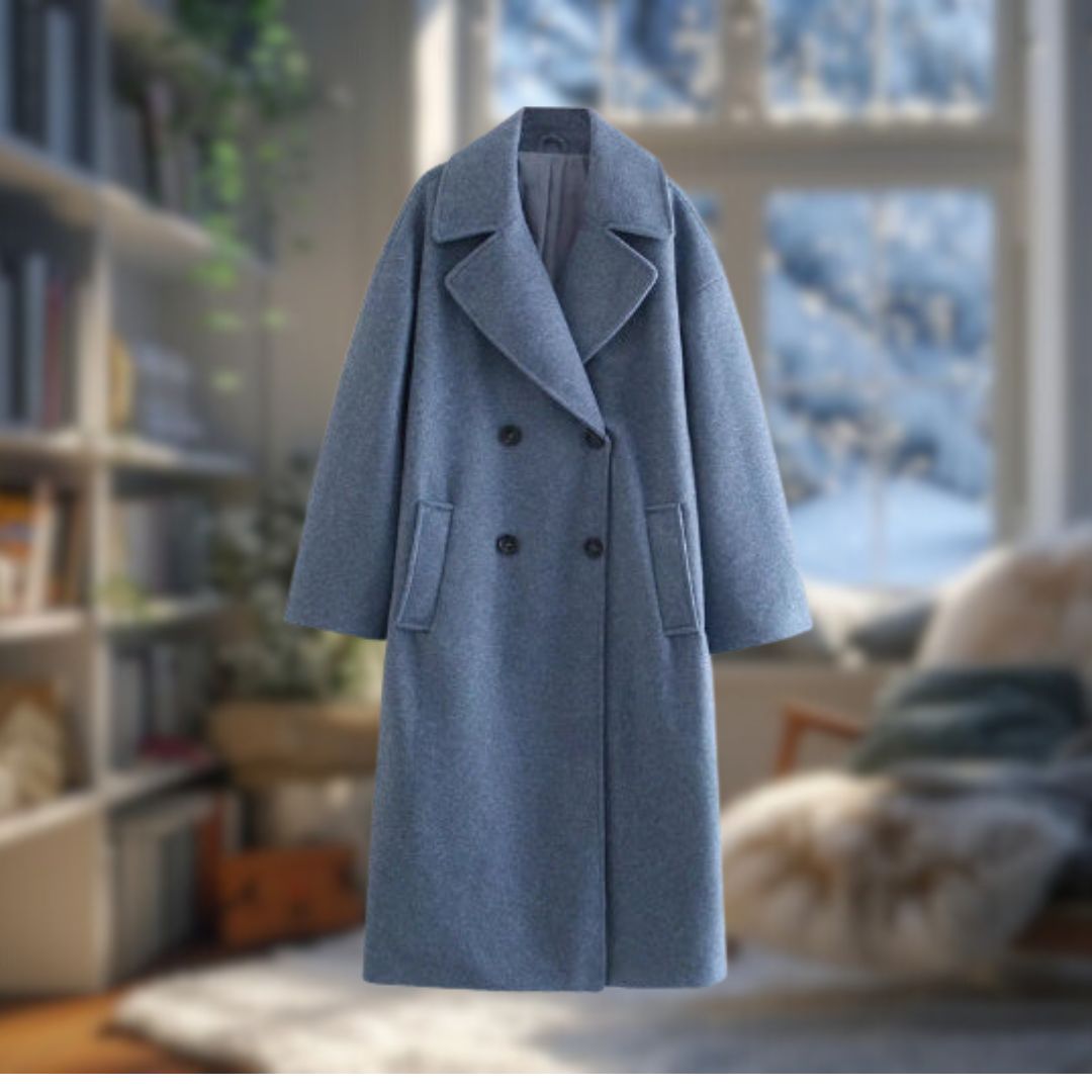 Gemütlicher langer Trenchcoat für Damen | Amarah