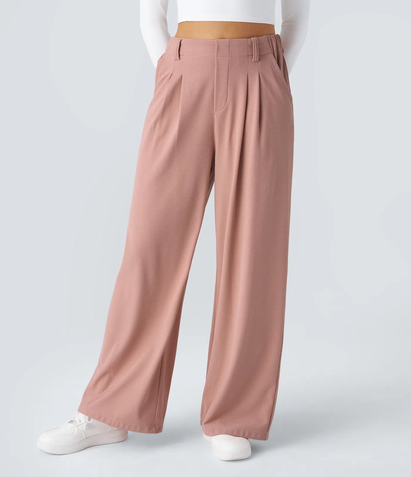 Lässige High-Waist-Hose für Damen