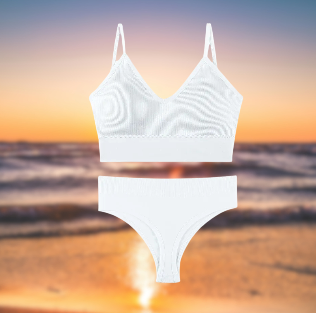 Vielseitiges Nahtloses BH-Set für Damen – Perfekt für Strand, Sport und den Alltag