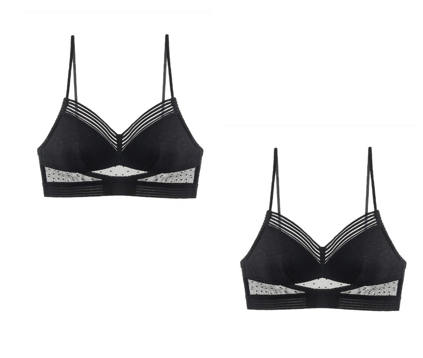 Nahtloser Rückenfreier Spitzen-Bralette für Damen