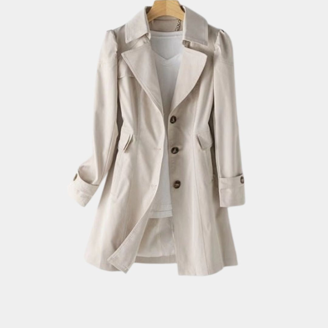 Elegant geschnittener Trenchcoat für Damen | Mariam