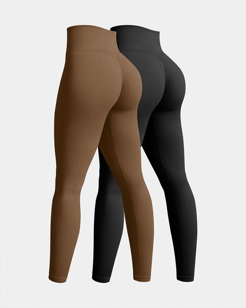 Elegante Sportliche Atmungsaktive High-Waist Leggings für Damen