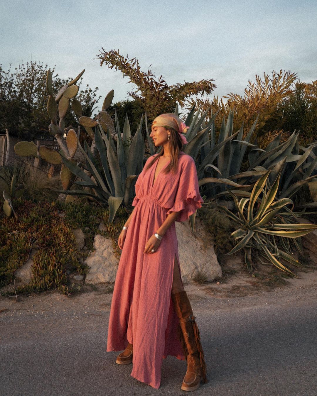 Leichtes Strandkleid mit lockerer Passform für Damen