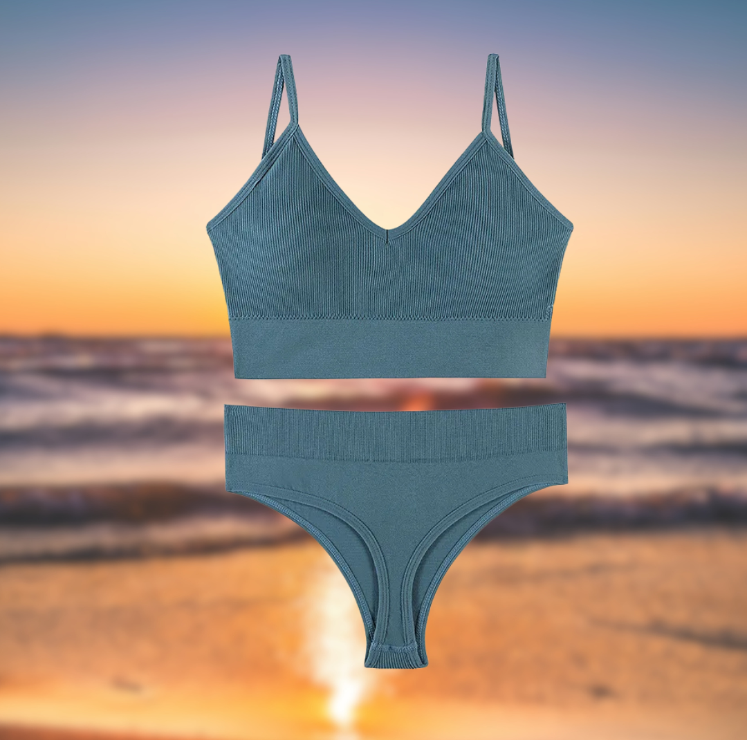 Vielseitiges Nahtloses BH-Set für Damen – Perfekt für Strand, Sport und den Alltag