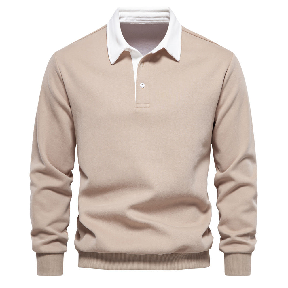 Eleganter Polo-Pullover langärmelig für Herren | Albert