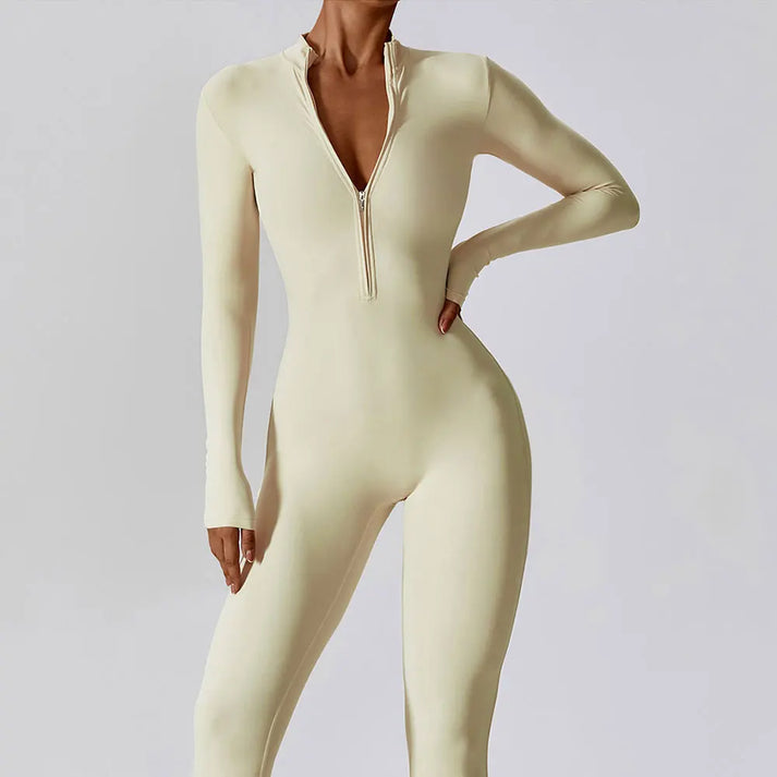 Flexibler Jumpsuit mit nahtlosem Design für Damen