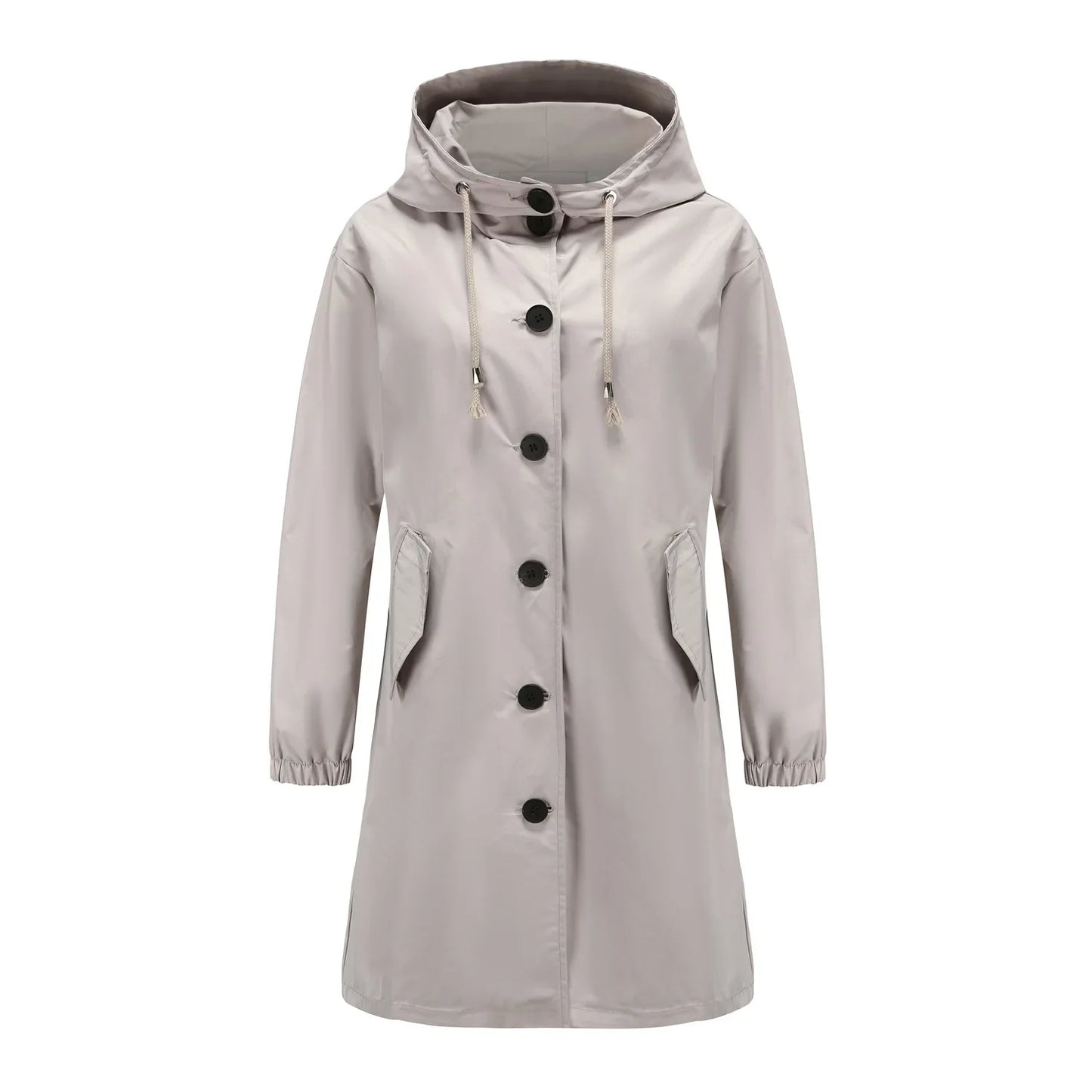 Eleganter Wasserdichter Trenchcoat Damen