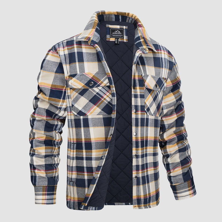 Klassische Flanell Jacke