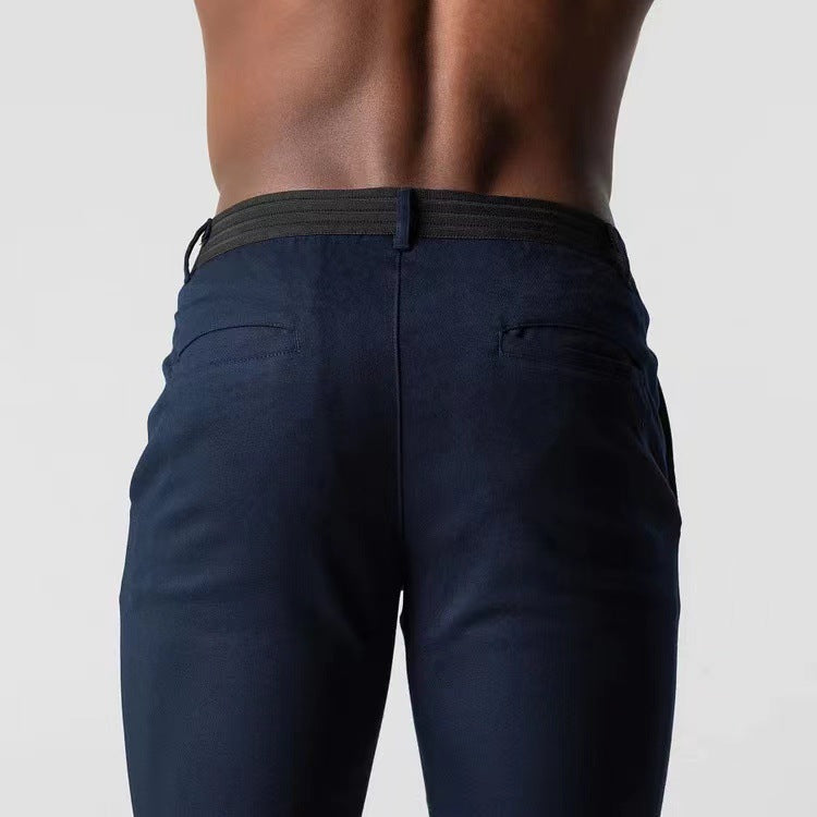 Slim-Fit-Stretch Chinohose für Herren