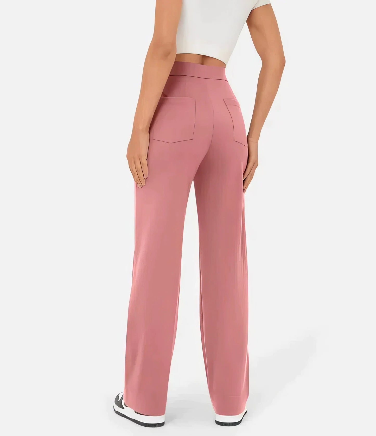 Elegante Hose mit hoher Taille für Damen