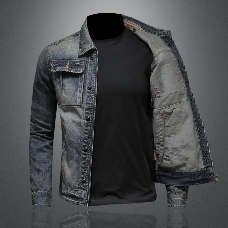 Retro-Denim Jacke für Herren