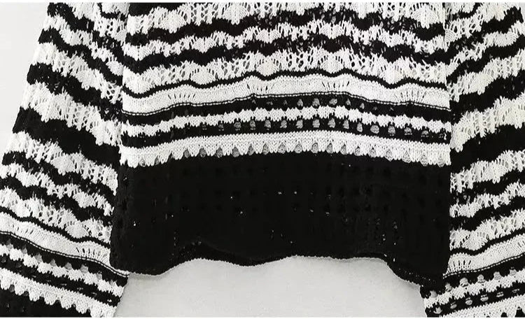 Eleganter Strickpullover im Cropped-Look für Damen