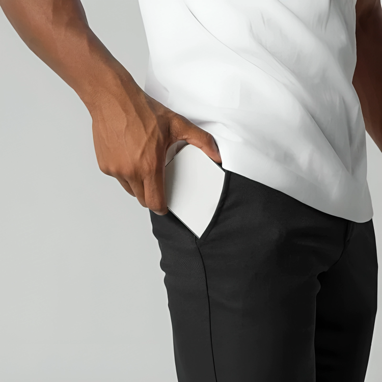 Slim-Fit-Stretch Chinohose für Herren