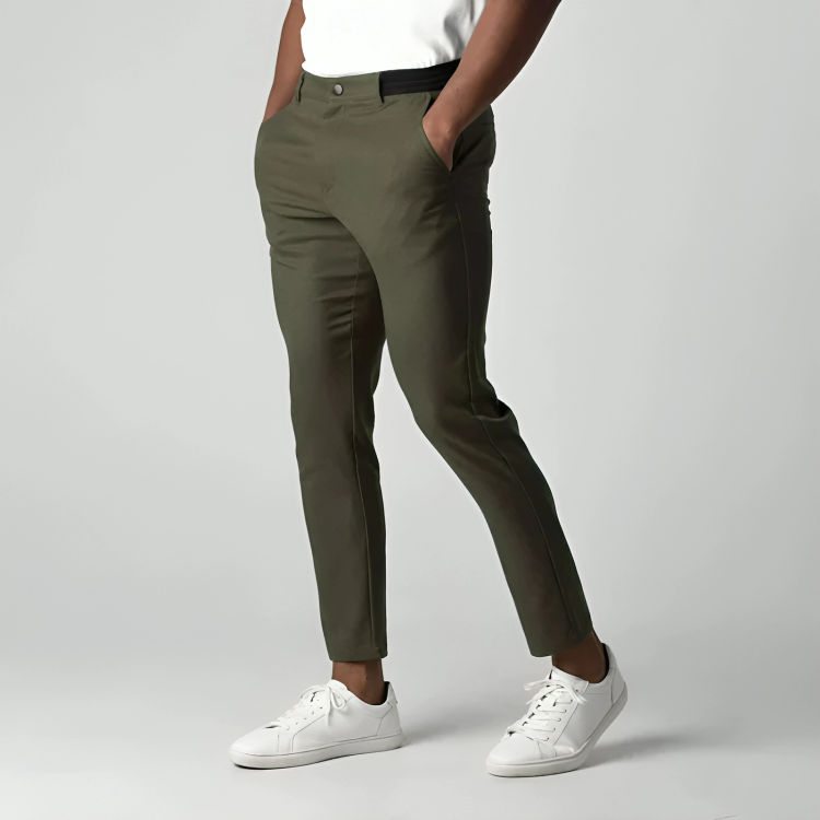 Slim-Fit-Stretch Chinohose für Herren