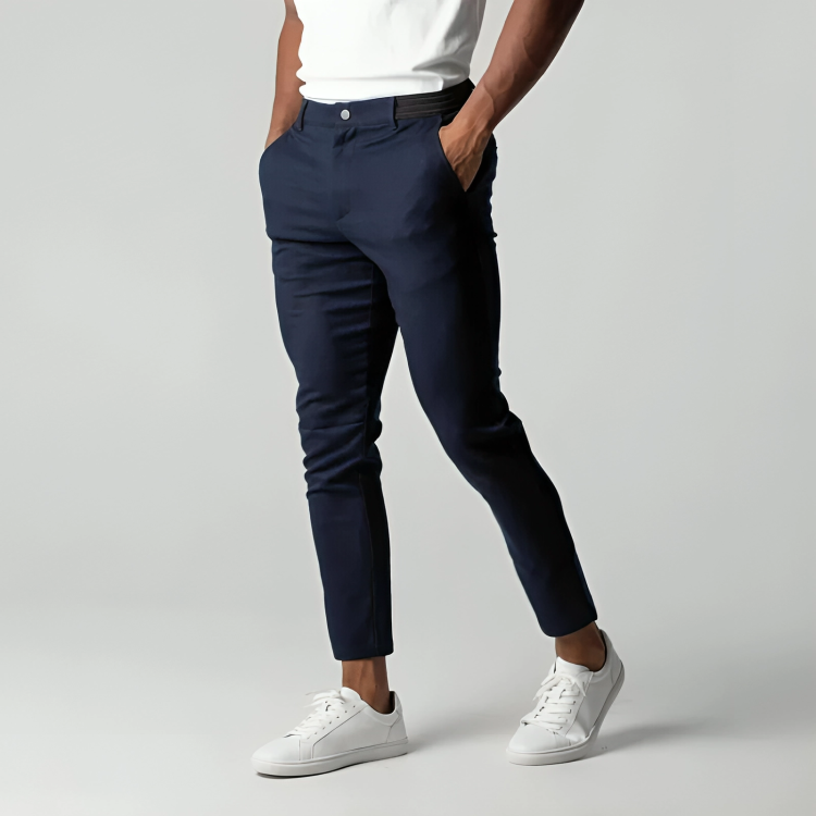 Slim-Fit-Stretch Chinohose für Herren