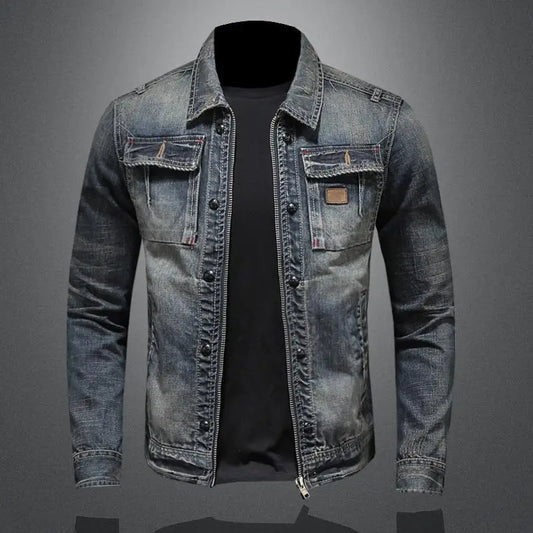 Retro-Denim Jacke für Herren