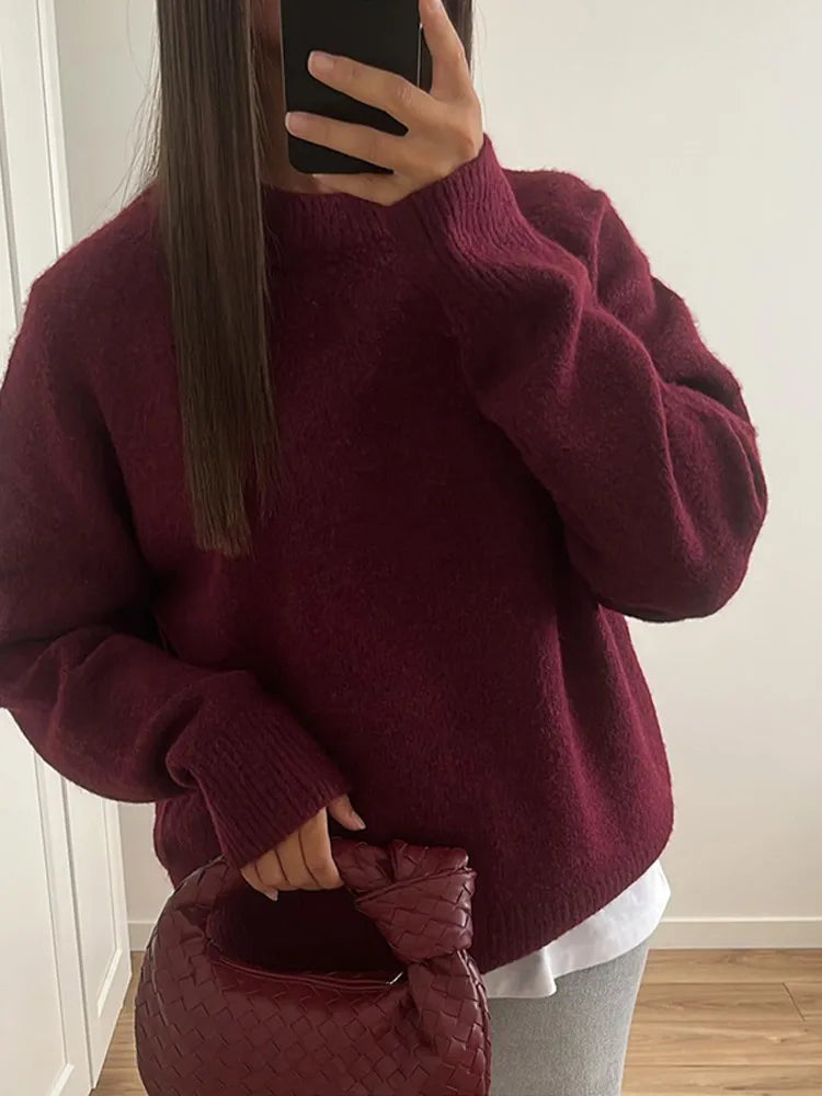 Bequemer Oversize-Pullover für Damen