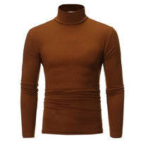 Warm anhaltenedes Thermoshirt mit hohen Kragen